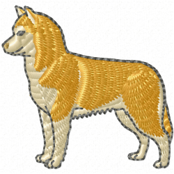 Dogs Embroidery Design 2 Dogs Embroidery Design 2